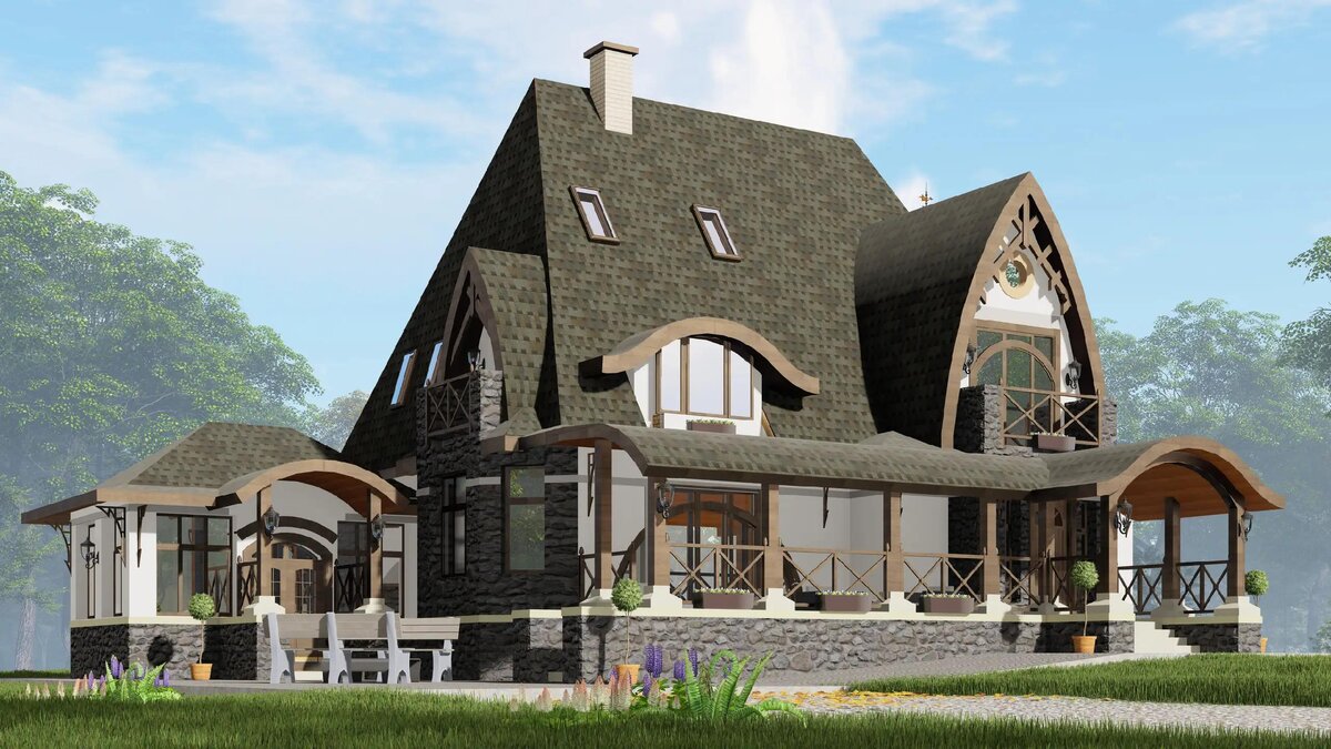 Проект дома - H-1300