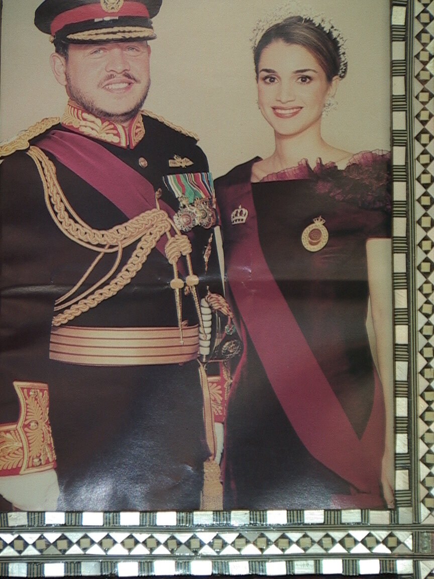 Король Иорданского Хашимитского Королевства Абдулла Второй с супругой