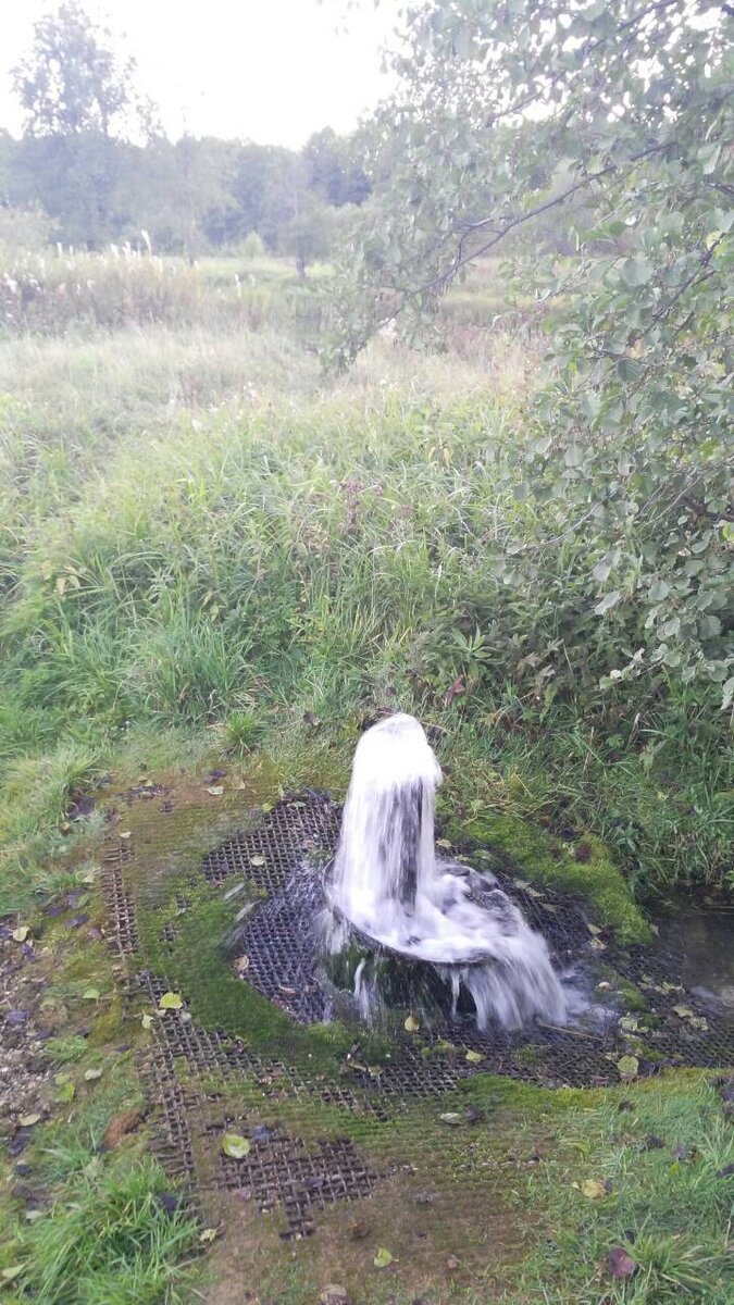 Самоизлив в скважинах на воду: что это и как с ним быть? | Бурение на воду  | Дзен