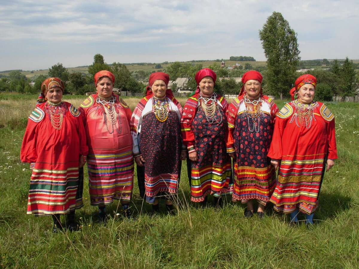 Национальный костюм Рязанской обл Секирино