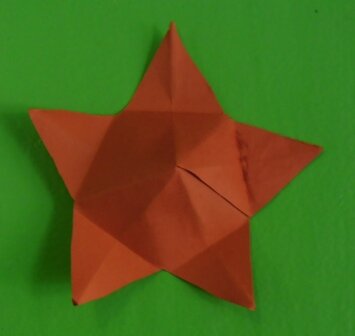 Новогодние поделки в технике оригами для начальной школы. Гномики. Мастер-кл�асс с пошаговыми фото