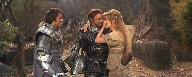 Знаменитый любовный треугольник: Ланселот, Артур, Гвиневра