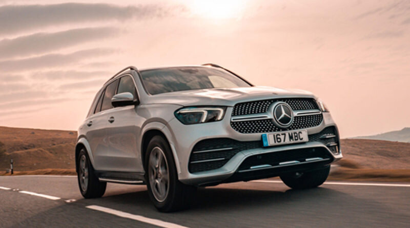 Мерседес внедорожник 2020 GLE Benz белый