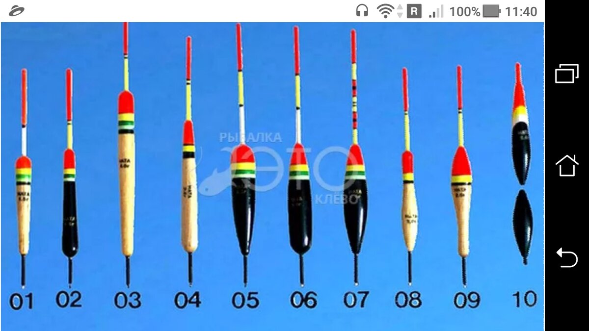 фото Собрать по схеме поплавок для ловли с берега от 12 метра до 25 метра