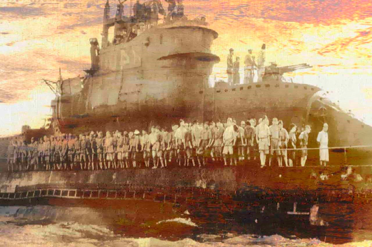 Оружие,Самая большая подлодка 20 го века,Sentoku,подводный авианосец