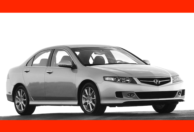 Acura TSX I - цена в России 350-700 тысяч рублей