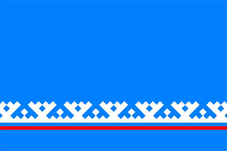 Флаг ЯНАО. Рисунок - "Википедия"