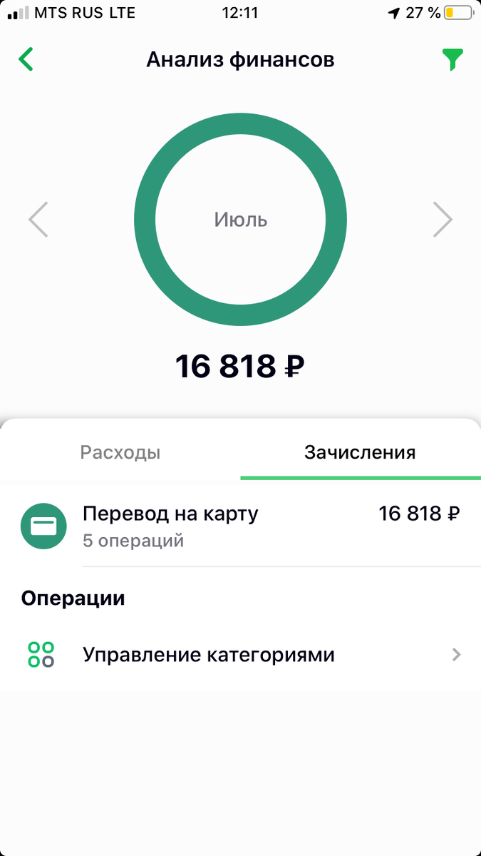 Столько заработал я за первый месяц на бирже