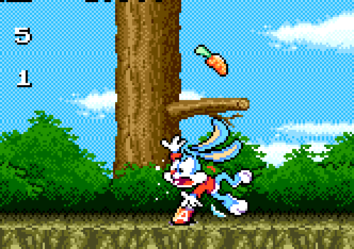 Заяц на сеге. Tiny toon adventures денди. Тини тун зайчик игра. Луни тюнз игра сега. Заяц на сеге.