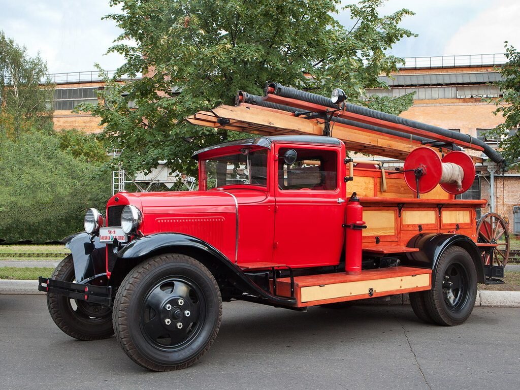 ПМГ-1 Пожарная машина 1932 года | SovietCars | Дзен