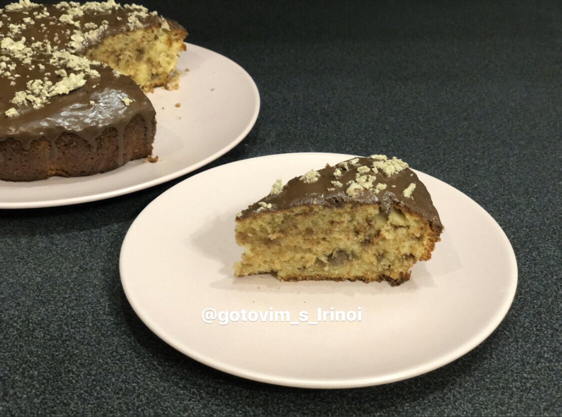 Кекс с халвой