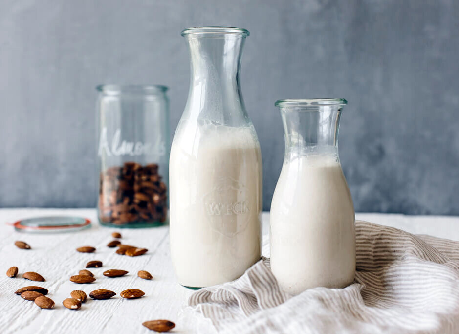 Миндальное молоко приготовление дома