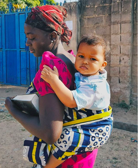 Наша помощница по дому и мой сын Джаго