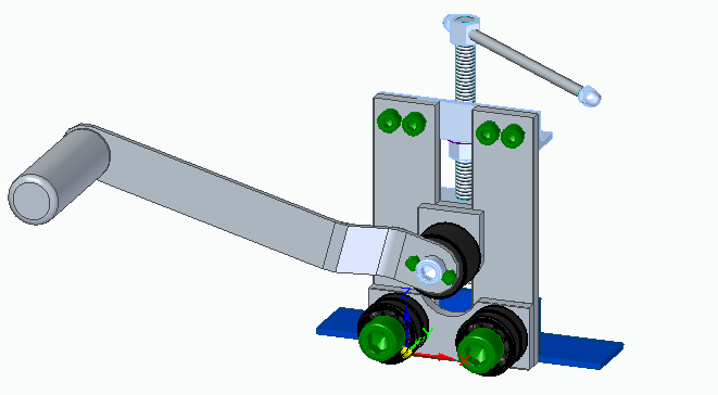 Вид на сборку (аксонометрия)