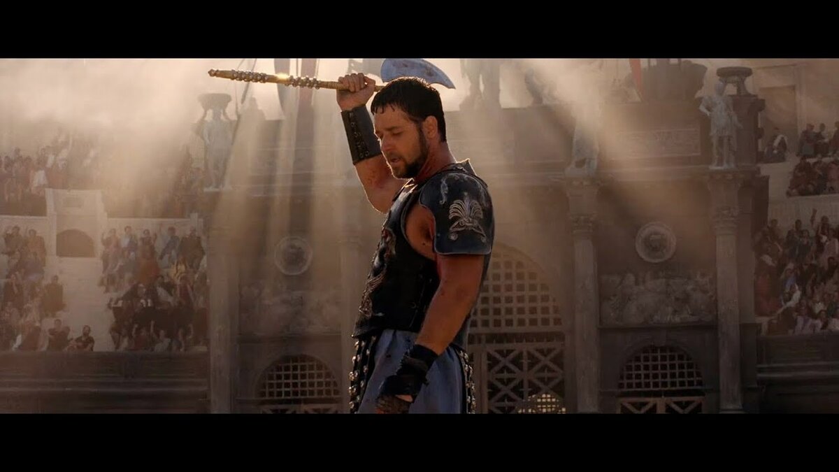 кадр из фильма "Гладиатор"