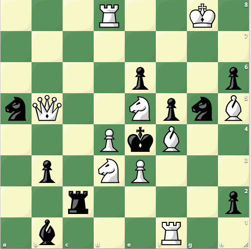 мат в 2 хода за белых