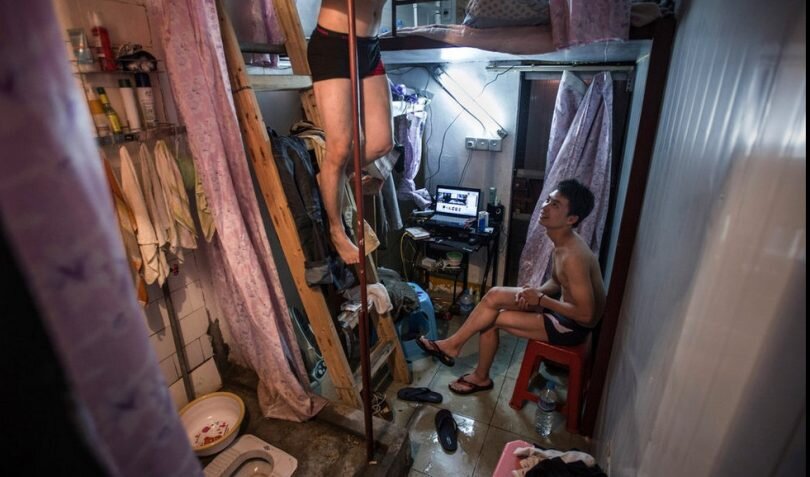 Капсульные квартиры в Китае, или как выжить в коробке из-под холодильника
