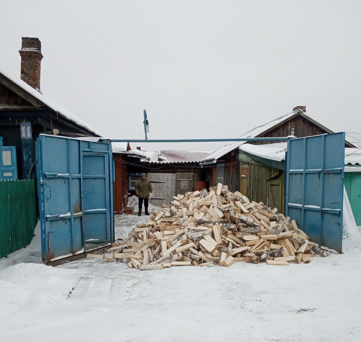 Дрова береза+осина