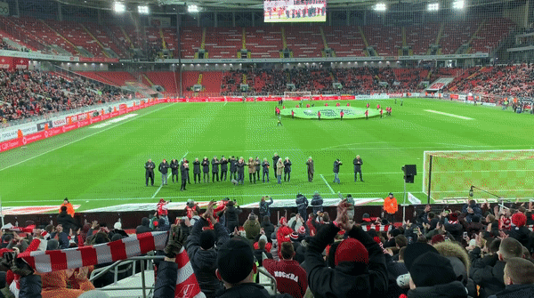 Проход ветеранов Спартака.