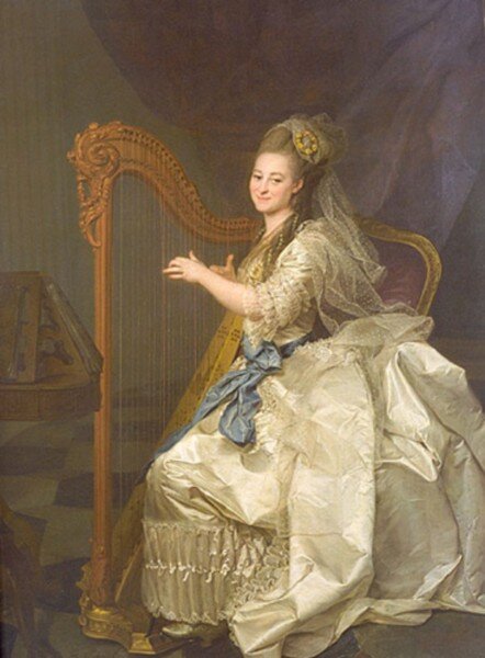 Очерк // На илл.: Левицкий Д.Г. Портрет Г.И. Алымовой. 1776