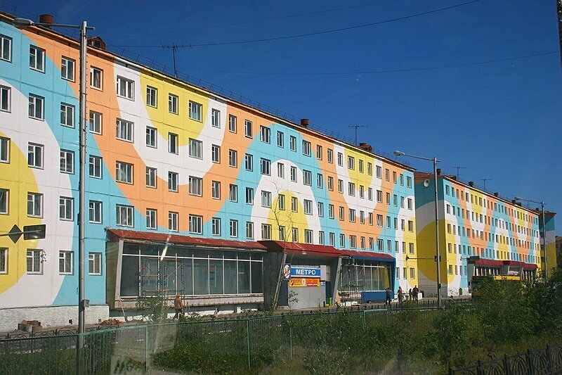 Норильск. улица Красноярская