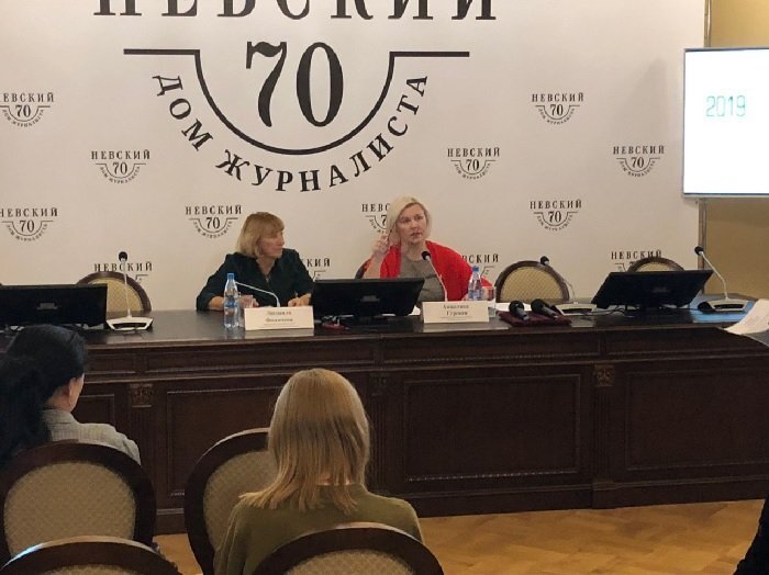 Столетие "Смены" в Доме журналиста. Фото из ТГ-канала СаМИ 