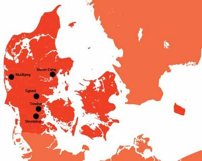 карта курганов с находками