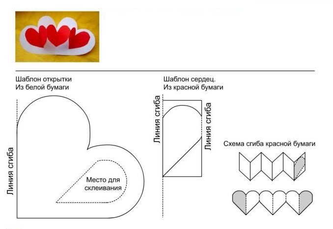 шаблоны вырезать открытки