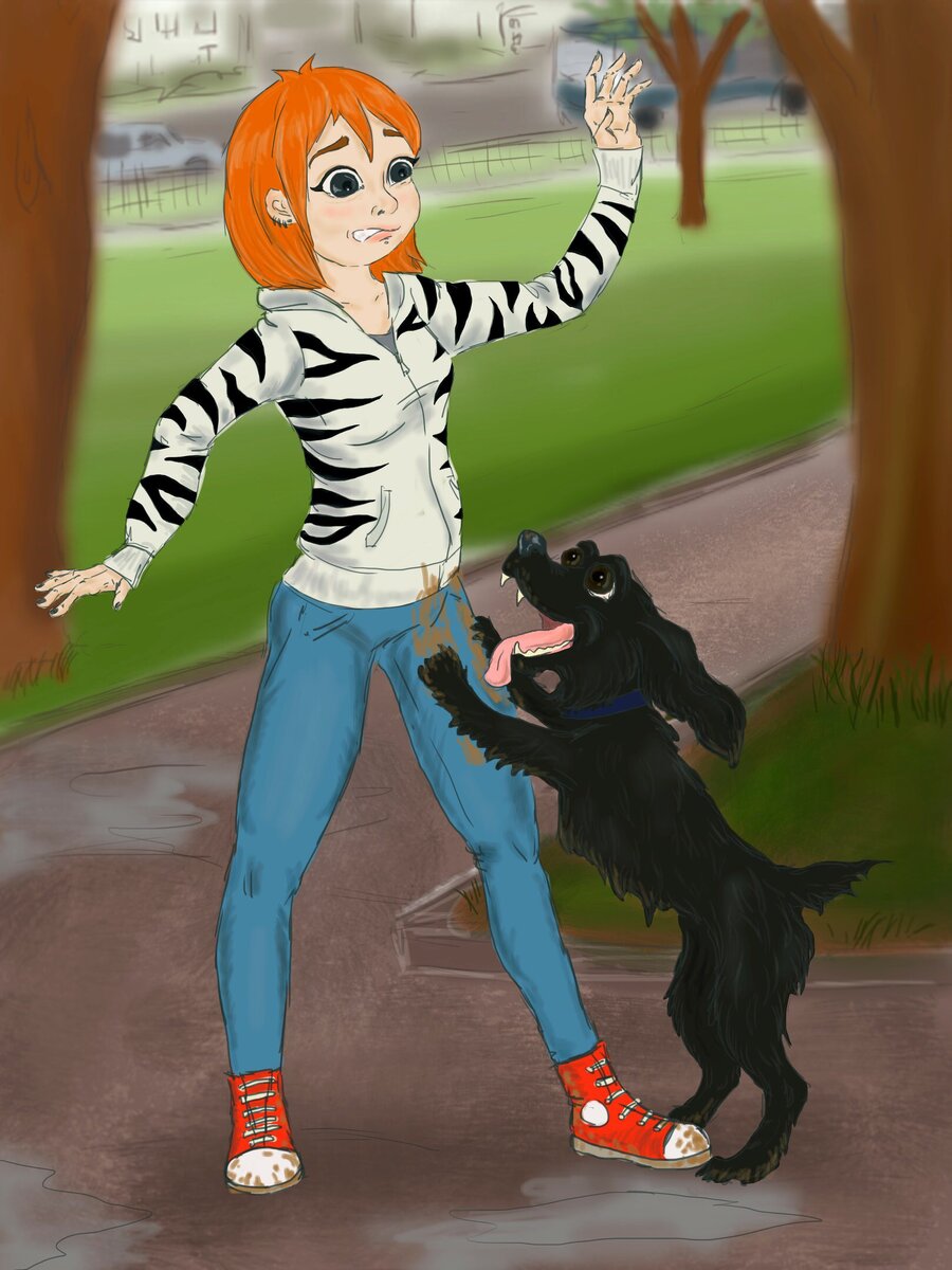 Она со мной на старых аватарках, начиная с тех, когда у меня был планшет Genius за 1500р и старый ноут, на которых рисовать то было проблемно :)