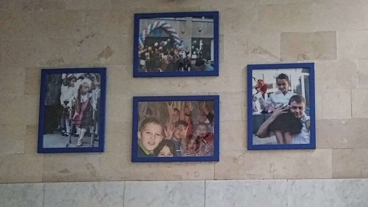 Лестничный пролёт школы, фото автора