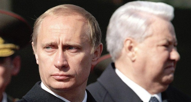 Путин и Ельцин