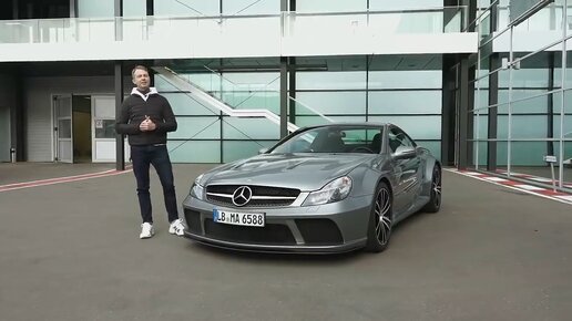 Уничтожитель BMW: самый мощный Мерседес AMG SL65 Black Series #ДорогоБогато