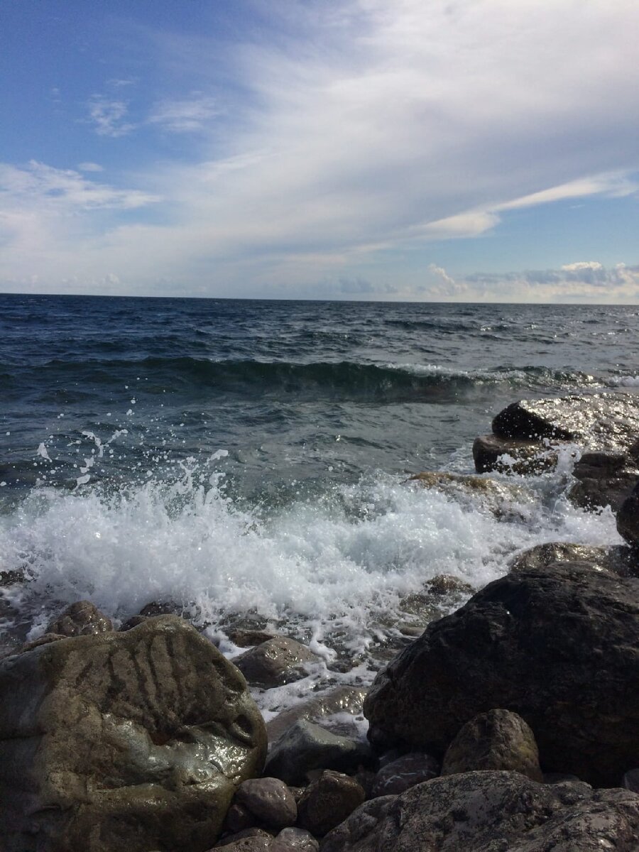 Море волнуется...