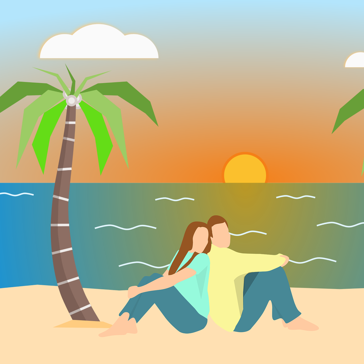 Жену на пляже муж смотрит. Человек на пляже рисунок. Отпуск с мужем. Любовь в отпуске. Муж и жена в отпуске.