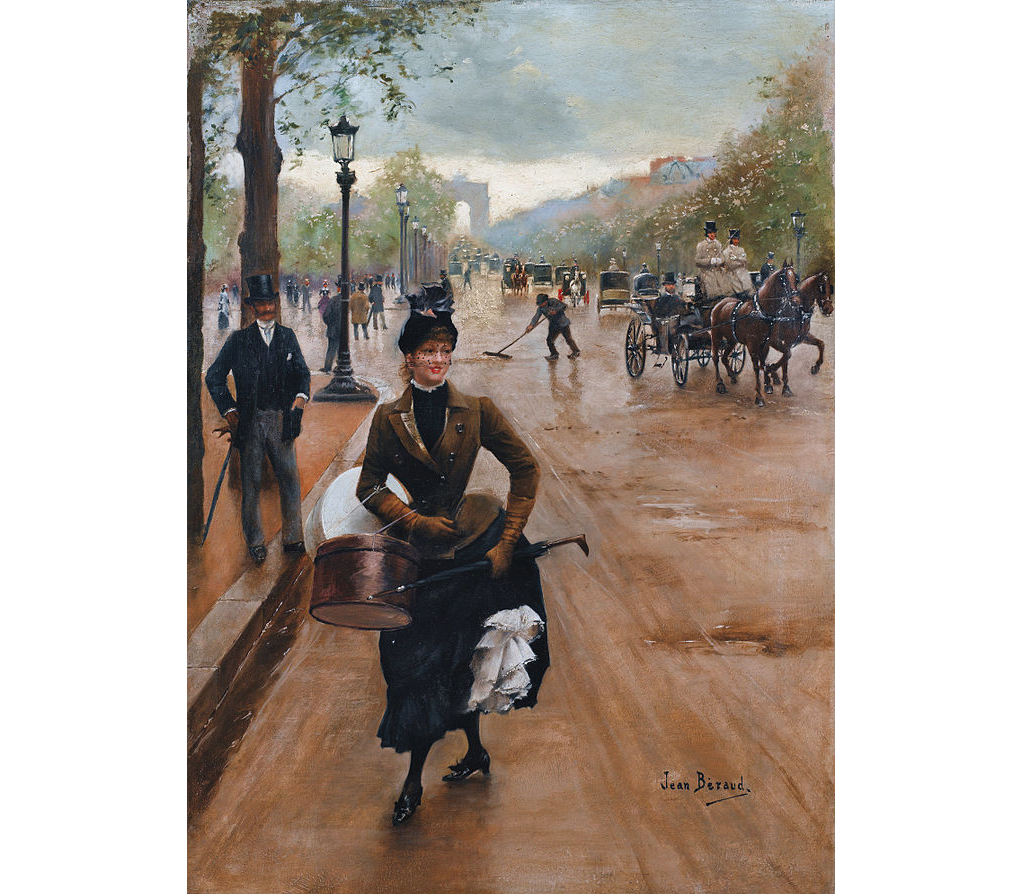 "Модистка на Елисейских полях",  Жано Бнро, 1880-е. (сс) Wikimedia Commons