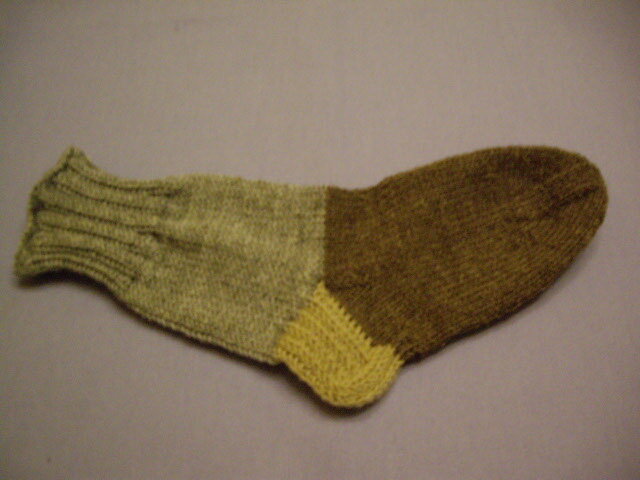 Базовый носок со всеми элементами