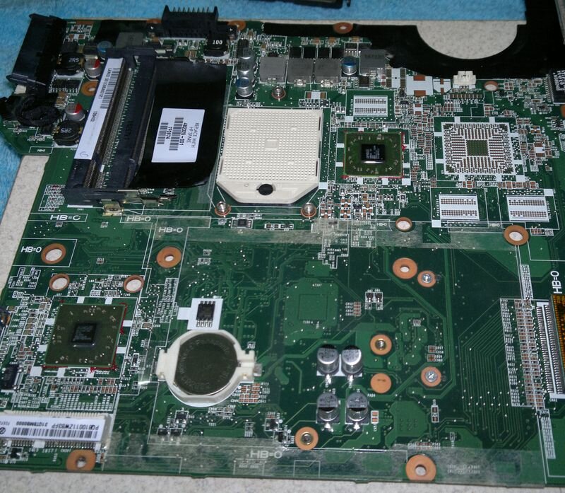 Материнская плата ноутбука