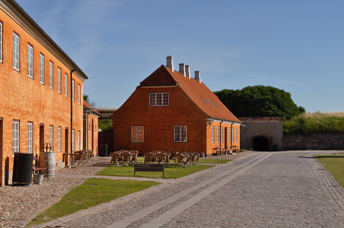 Дания, территория замка Кронборг (Замок Гамлета)