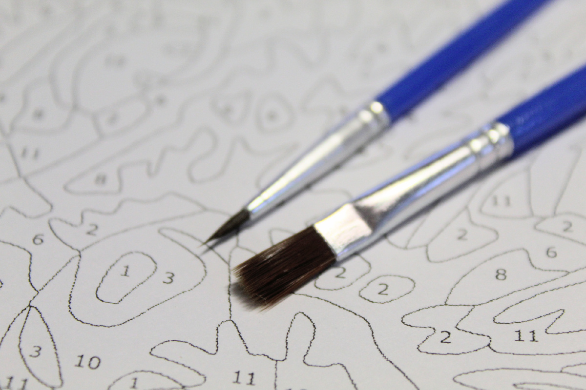 Кисти из "дорогого" набора