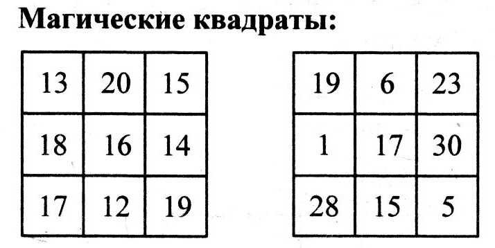 Логические задания с числами и цифрами магические квадраты цепочки закономерности презентация