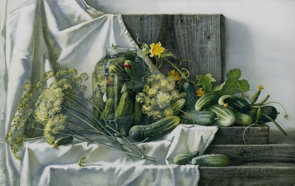 Картина из интернета. Елена Базанова.