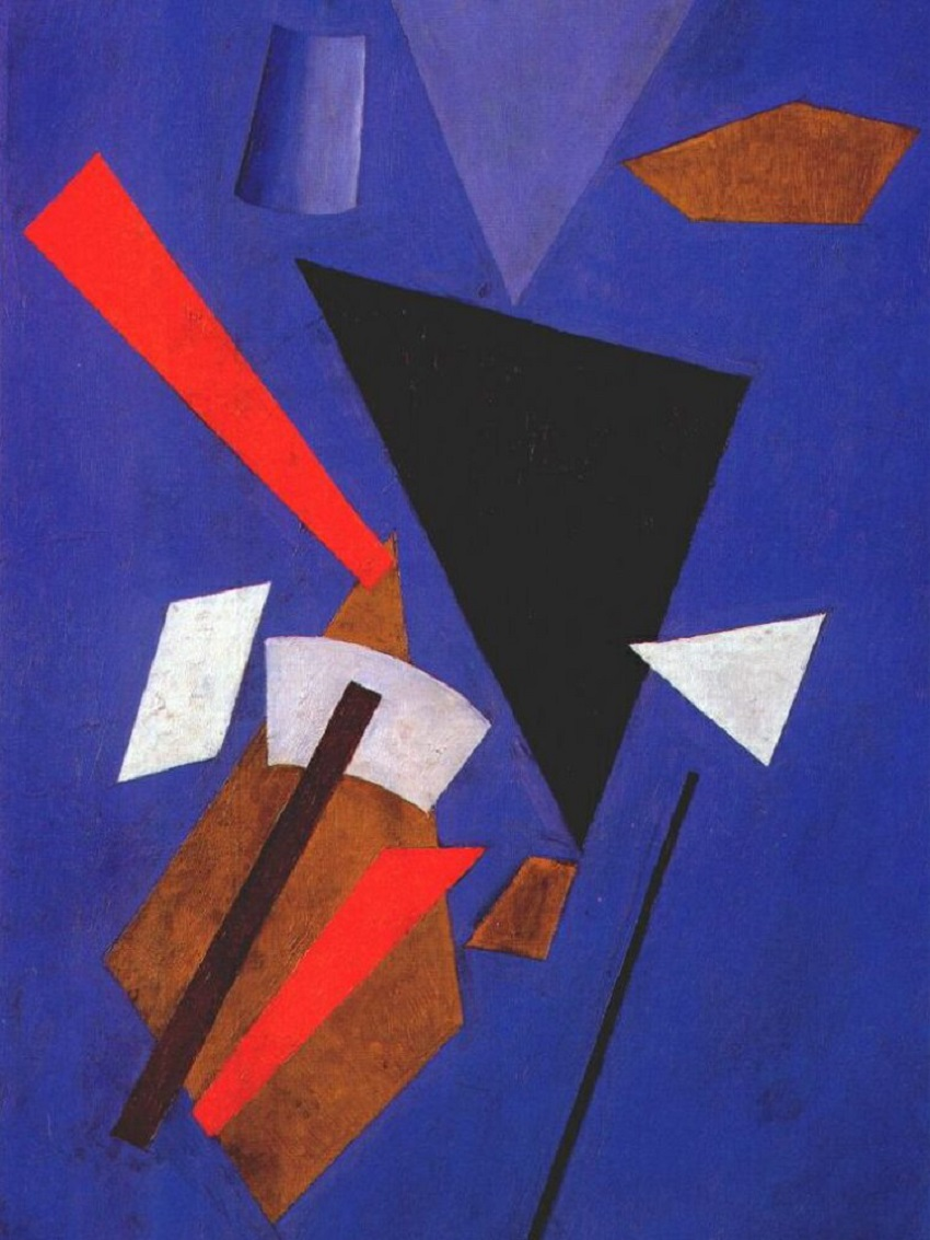 Иван Пуни "Супрематическая композиция"