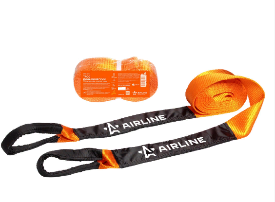 Трос динамический (стропа рывковая) российского производства (производство сертифицировано по ISO 9001). Данный тип тросов используется для вытаскивания застрявших транспортных средств. Закрепите трос к металлическим буксировочным устройствам. Аккуратно начинайте движение со скоростью 5-10 км/ч. Динамический трос растянется и затем плавным рывком передаст энергию застрявшему автомобилю. 
Все изделия изготовлены из специальной полиамидной ленты с эластичностью равно 20%. Лента морозостойкая и влагостойкая.
