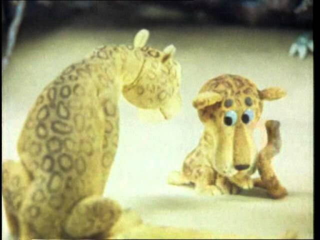 Здесь Ягуар весьма милый, и вовсе не похож на эту Фаину! Кадр из м/ф "Ёжик плюс черепаха", реж. И. Уфимцев, 1981 г.