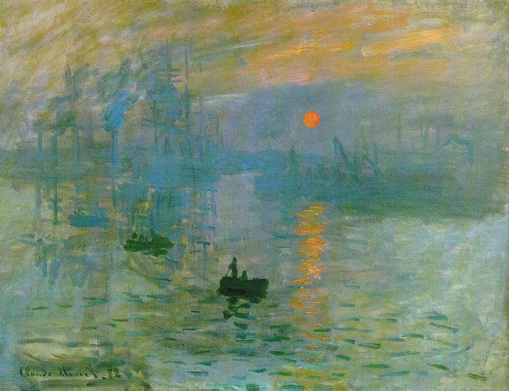Клод Моне. «Впечатление. Восход солнца», 1872. Источник: impressionism.ru