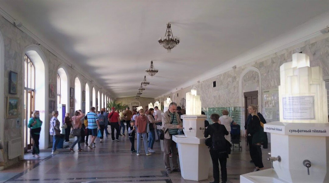 Нарзанная галерея Кисловодск. Фото автора