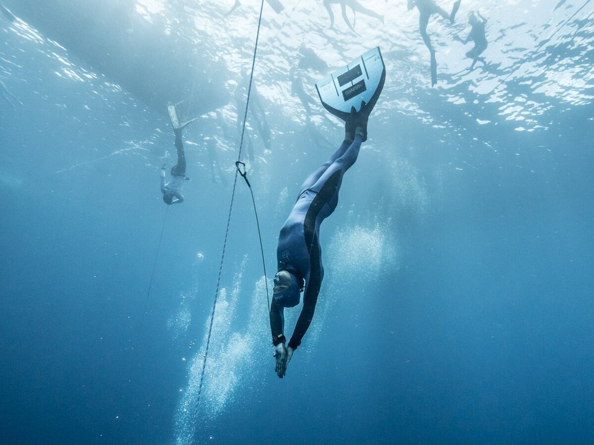 Freediving моноласта