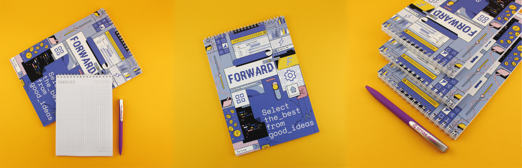 Блокноты формата А4 и А5