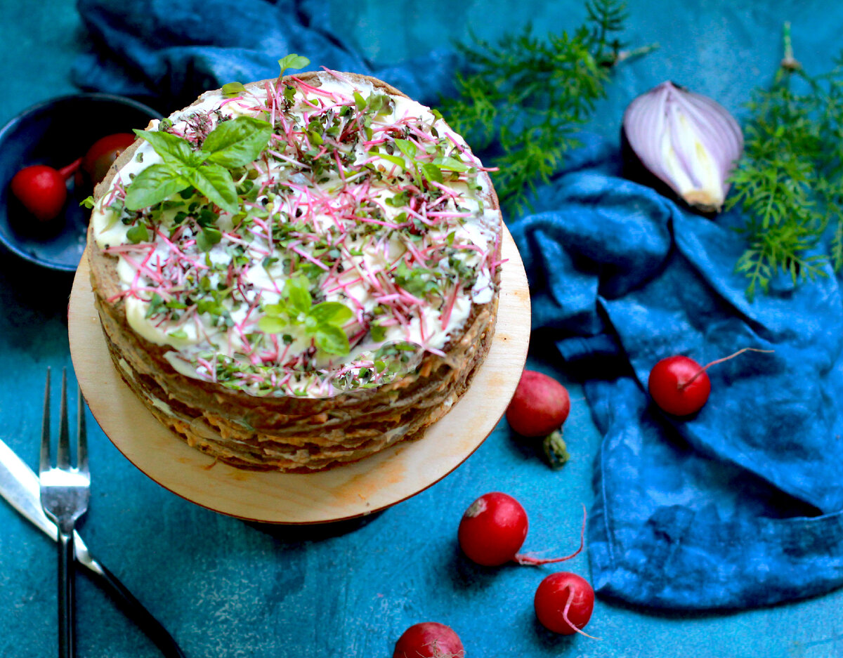 Прекрасный печеночный торт от Елены Некрасовой @urbanistka_vl