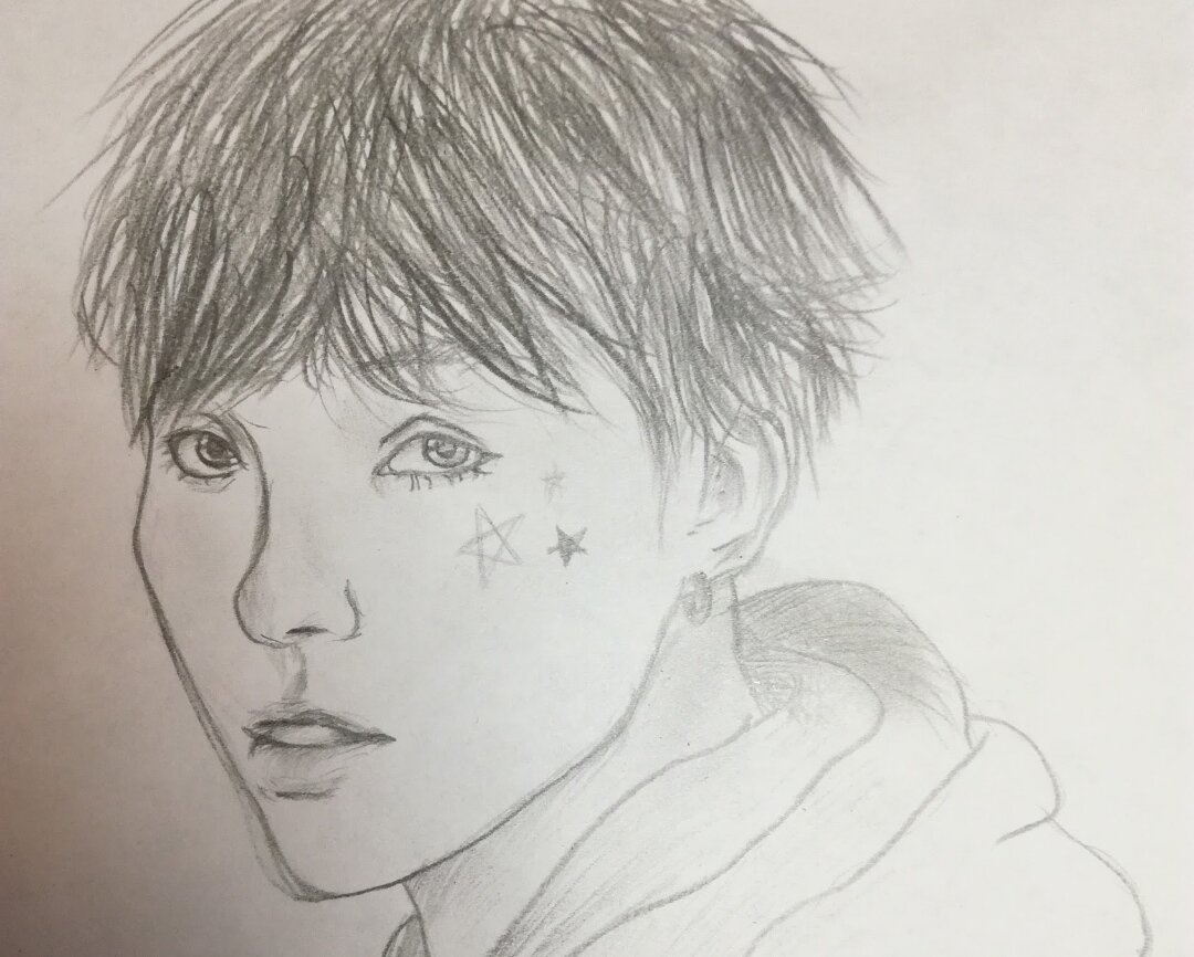 Вроде это я рисовала Юнги